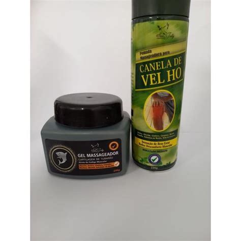 Gel Massageador San Jully Cartilagem De Tubarão Pomada Canela De