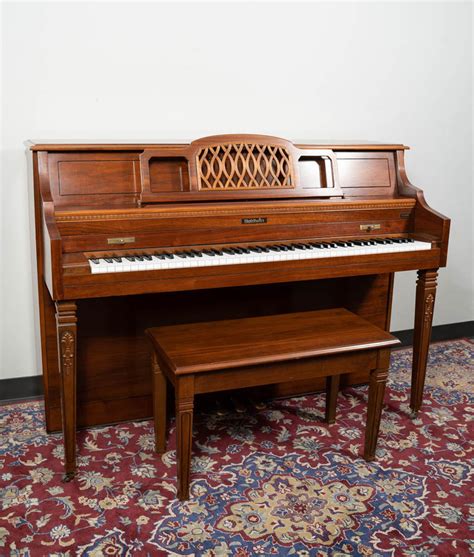 Baldwin 631a Upright Piano Or Satin Walnut