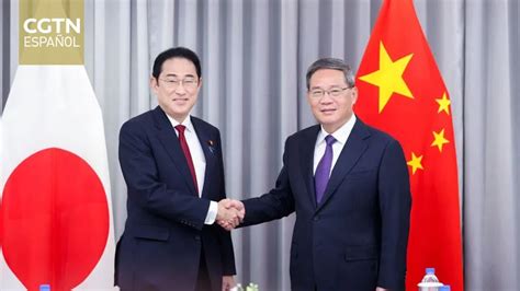 El Premier Chino Li Qiang Se Re Ne Con Su Hom Logo Japon S Al Margen