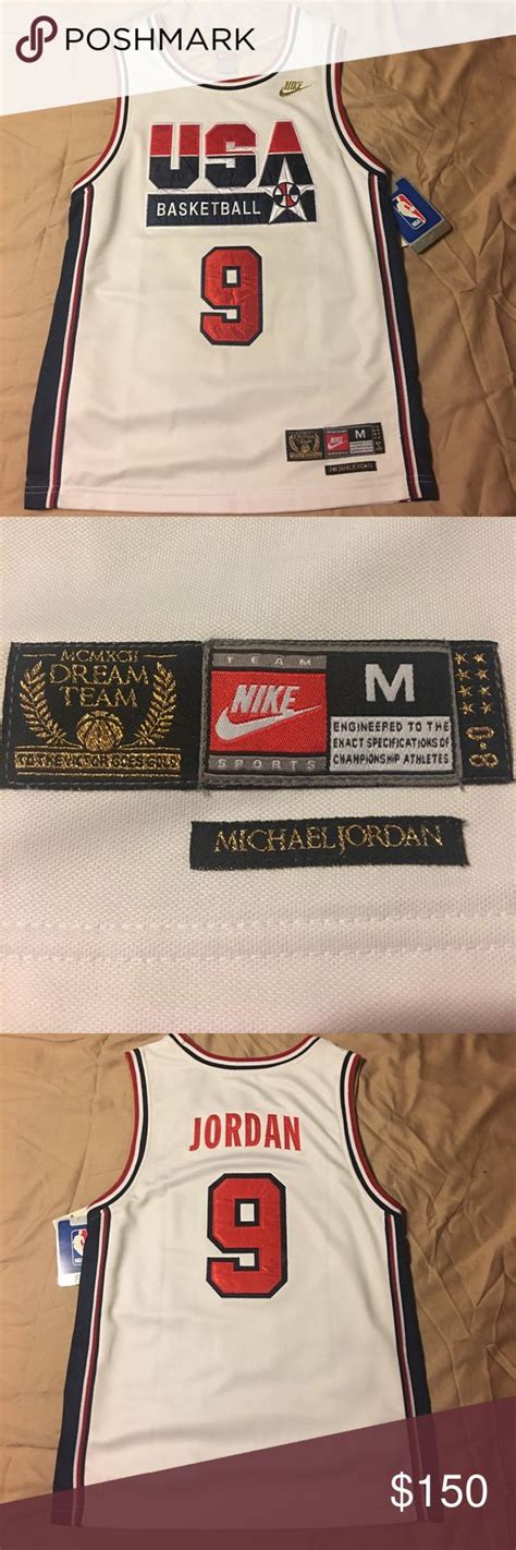 ‘92 Dream Team Michael Jordan USA jersey Youth Med | 92 dream team ...