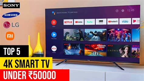 Top 5 Best Smart TV Under 50000 In 2022 Best Premium 4k Android