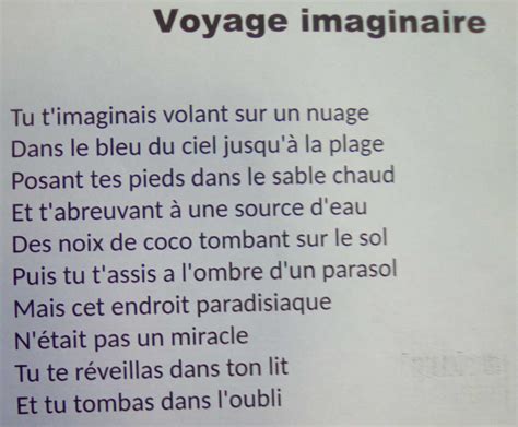 Voyage voyage 5eC Collège Georges Duhamel