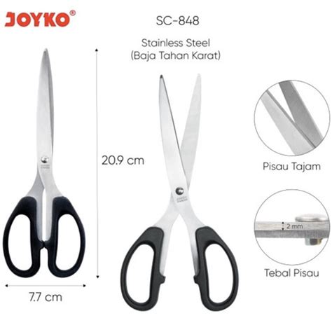 Jual Gunting Joyko Sc 848 Jakarta Barat Findo Packing Tokopedia