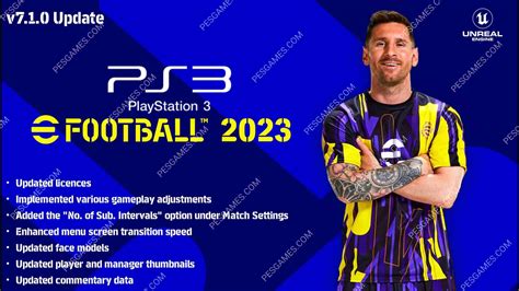 eFootball PES 2023 PS3 Download (PlayStation 3) - Pesgames