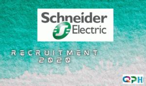 Schneider Electric Recruitment 2020 Hiring Product Specialist