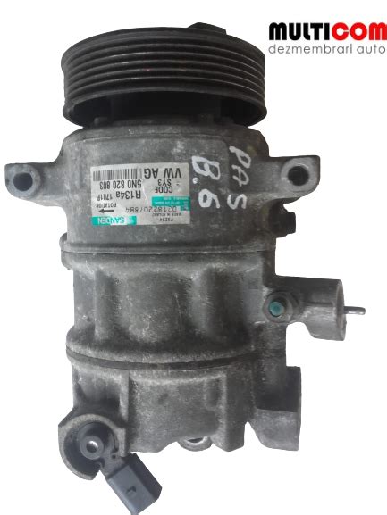 Compresor Clima Vw Golf 5 Cod 1k0820859f Din Dezmembrari Auto Mdezro