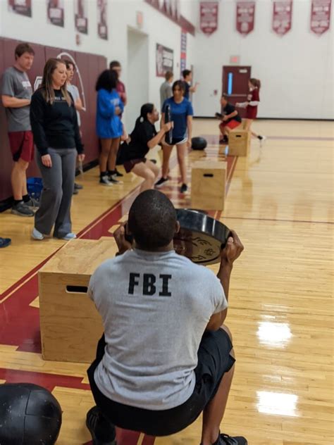 FBI/TBI Special Agents vs. Athletes Event at Clarksville Christian School.