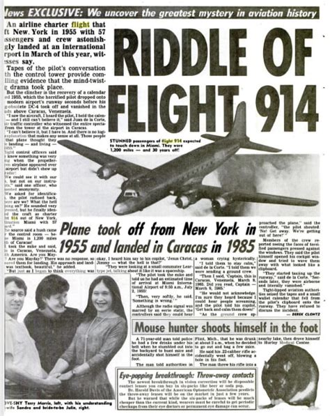 Flight 914 Horror