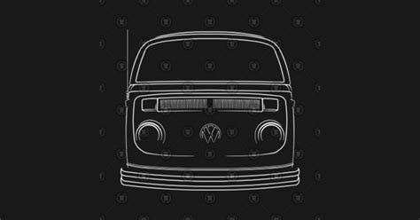 Vw Bus Stencil Vw T Shirt Teepublic