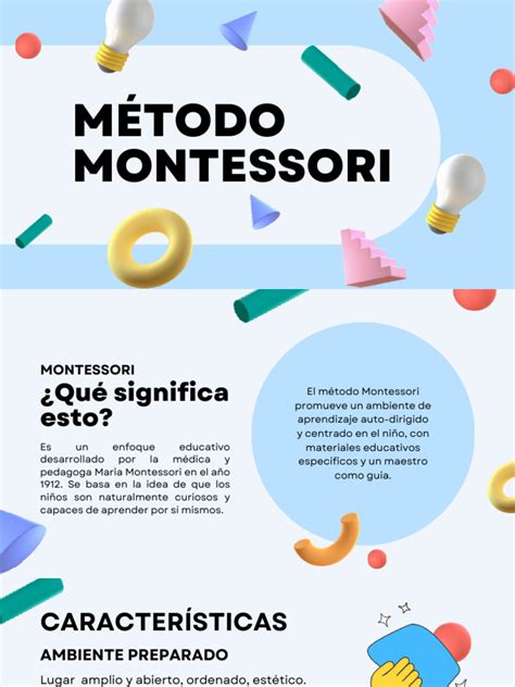 Método Montessori | PDF