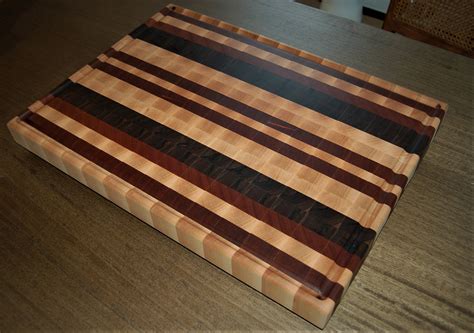 End Grain Maple Walnut Sapele Cutting Board Etsy