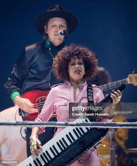 Arcade Fire Perform At The Sse Arena Wembley Photos And Premium High