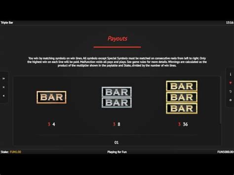 triple bar slot xgaming play   rtp