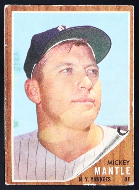 Mickey Mantle 1962 Topps 200 Pristine Auction