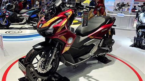 Honda Adv Marvel Collection Iron Man Limited Edition Youtube