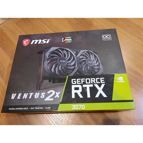 Msi Geforce Rtx 3070 Ventus 2x Oc Synnex Shopee Thailand