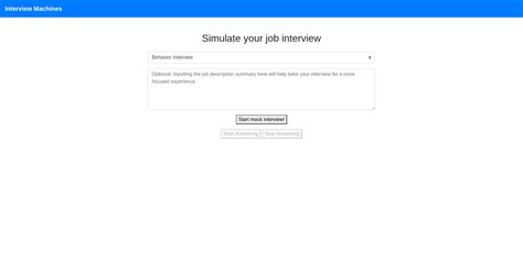 Interview Machines Best Interview Preparation AI Tool