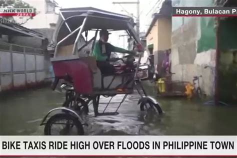 Foto : Banjir Bukan Masalah, Bentor Filipina Dimodifikasi Jadi Tinggi ...