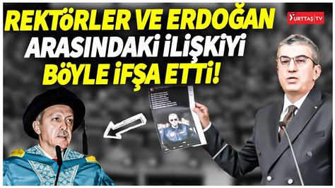 CHP li Gökhan Günaydın yeni atanan rektörler ile Erdoğan arasındaki