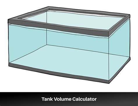 Tank Volume Calculator For Rectangular And Cylindrical Shape