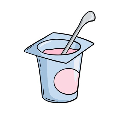 Yogurt Cartoon