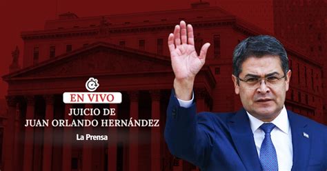 EN VIVO juicio de Juan Orlando Hernández