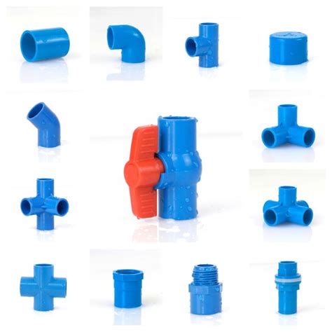 1pc Blue 20 25 32mm Pvc Pipe Fittings 3 4 5 6 Ways Diy Straight Elbow Equal Tee Connectors