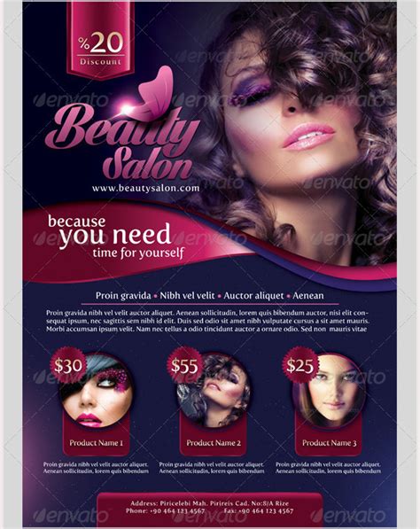 71 Beauty Salon Flyer Templates Free Psd Eps Ai Illustrator