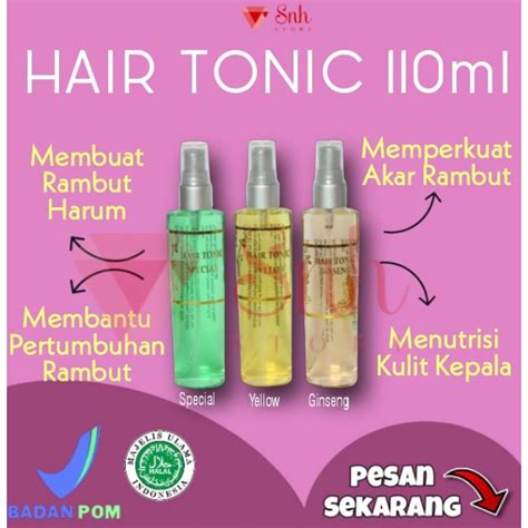 Jual HAIR TONIC SPECIAL 110ML Hair Tonic Lidah Buaya Penyubur Rambut