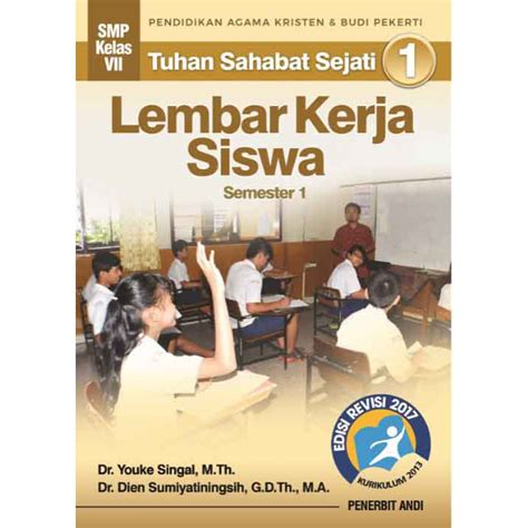 Jual Lembar Kerja Siswa Semester 2 Tuhan Sahabat Sejati 1pak And Budi