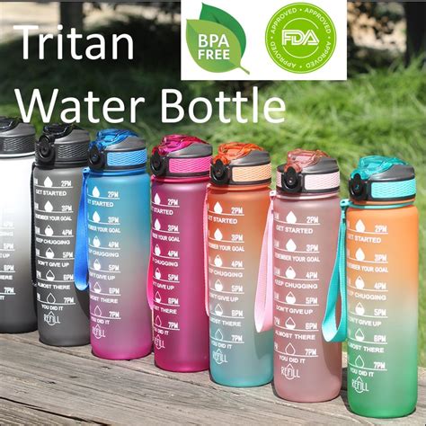 SG Ready Stock 1L Amazon Korea SK Tritan BPA Free Water Bottle Bouncing