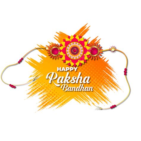 Raksha Bandhan Vector Hd Png Images Decorative Rakhi For Raksha