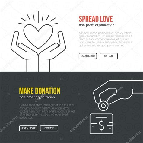 Charity Banner template — Stock Vector © Favetelinguis199 #101471572