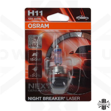 Osram H Night Breaker Laser Headlight Light Bulb Upgrade For