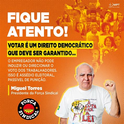 Não aceite pressão patronal e vote consciente em quem defenderá os seus