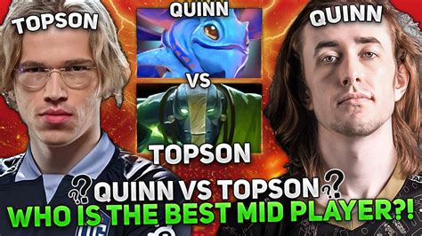 Pro Mid Battle Quinn On Puck Vs Topson On Earth Spirit In Patch