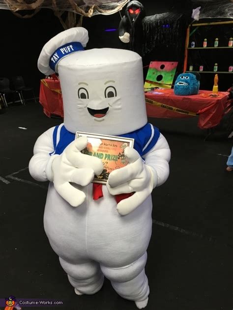 DIY Stay Puft Marshmallow Man Costume