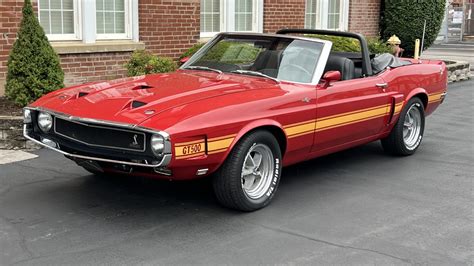 1969 Shelby Gt500 Convertible For Sale At Auction Mecum Auctions