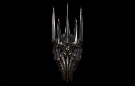 Sauron Helmet lord of the rings 3D DIGITAL DOWNLOAD FILE 3D model 3D ...