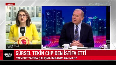 G Rsel Tekin Chp Den Istifa Etti Dailymotion Video