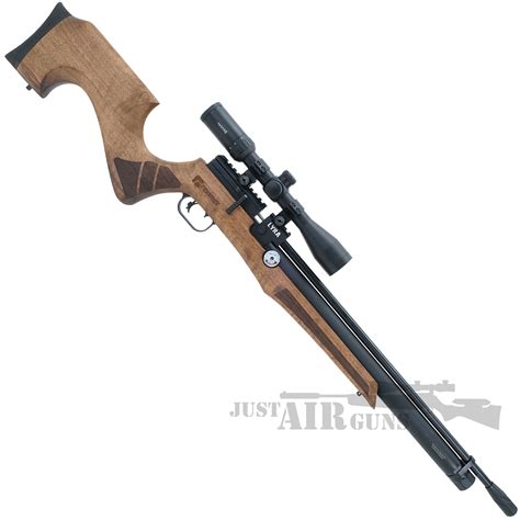 Reximex Lyra Pcp Air Rifle With Walnut Stock 177 Just Air Guns