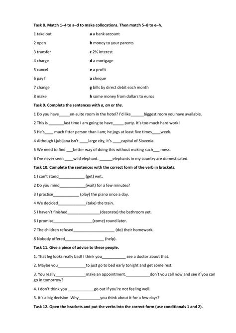 Pre Intermediate Outcomes Part 2 Final Test Online Exercise For Live