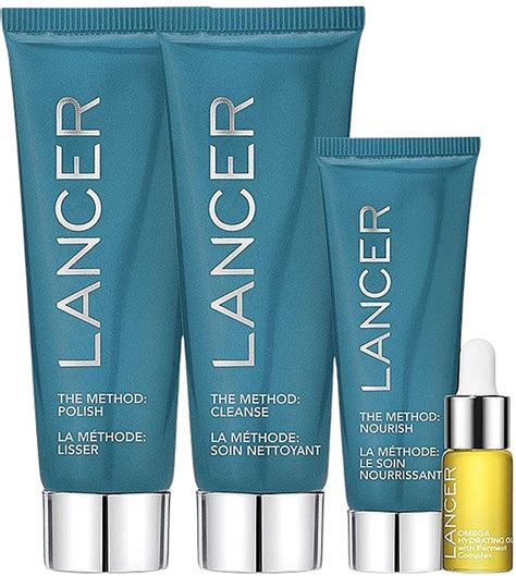 Set Products Lancer The Method Intro Kit Normal Combination Skin