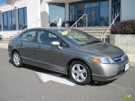 Galaxy Gray Metallic Honda Civic Ex L Sedan Gtcarlot