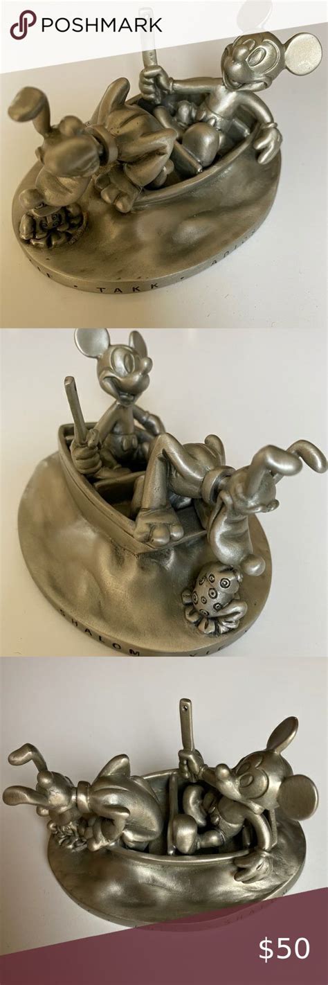 MICKEY MOUSE PLUTO DISNEY PEWTER Pluto Disney Mickey Mouse Mickey