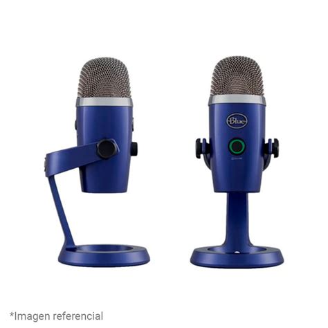 Micr Fono Blue Yeti Nano Usb Streaming Cardiode Omni Azul