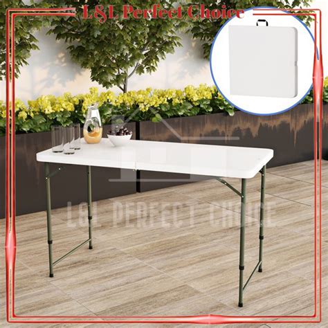 Feet Foldable Banquet Table Event Catering Hall Buffet Folding