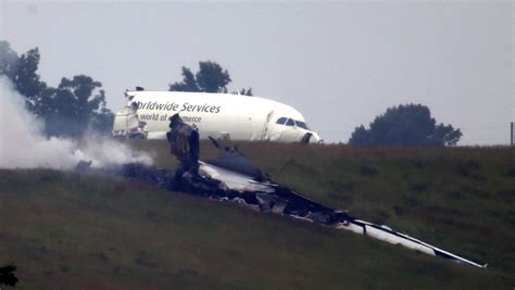 Large Ups Cargo Jet Crashes On Approach To Ala Airport 2 Crew Members