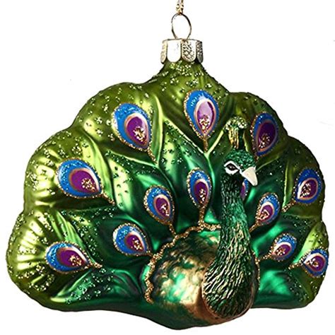 Peacock Christmas Ornaments Perfect Peacock Christmas Decor