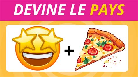 Quiz Devine Le Pays Avec Les Emojis Youtube